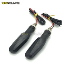 Afbeelding in Gallery-weergave laden, 2pcs 12Led Universal Motorcycle Turn Signals LED Blinker Water Flowing Flashing Motorcycle Lights IP68 Bendable Tail Indicators Lamp