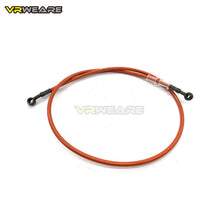 Load image into Gallery viewer, 40CM-150CM Motorcycle Dirt Bike Brake Oil Hose Brake Line Universal Motorbike Stainless Steel Braided Pipeline Latiguillo Freno