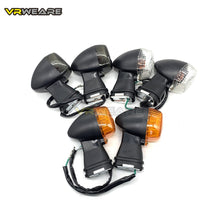 Afbeelding in Gallery-weergave laden, KAWASAKI Front Turn Signals Left/Right Lamp Light Motorcycle For NINJA 500 ZRX/1200S EX500 GPZ 500/1100 ZXR 250/250R KLE400/500