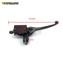 Load image into Gallery viewer, Motorcycle Brake Pump Front Master Cylinder Hydraulic Brake Lever Right For Dirt Pit Bike ATV Quad Moped Scooter Buggy Go Kart