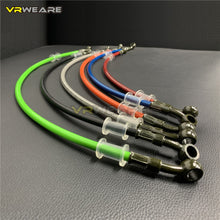 Load image into Gallery viewer, Universal Motorcycle Hydraulic Brake Hose line Dirt Bike Stainless Braided Steel Clutch brake Oil cable Tube Racing Pipeline
