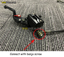 Load image into Gallery viewer, Universal Motorcycle Hydraulic Brake Hose line Dirt Bike Stainless Braided Steel Clutch brake Oil cable Tube Racing Pipeline