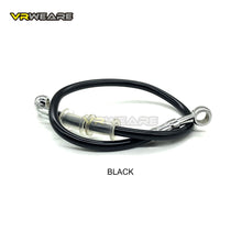 Load image into Gallery viewer, motorcycle Universal Brake Hose Line Steel Brake cable Hydraulic Banjo pipe 400mm-1500mm for head both sides 28 ° -60 °