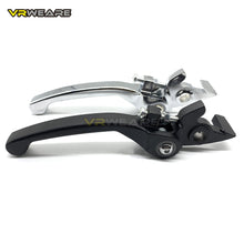 Cargar imagen en el visor de la galería, Folding Brake Clutch Lever Set For Motorcycle Pit Dirt Bike ATV Quad 50cc 110cc 125cc 140cc 160cc 200cc Black Chrome Rear
